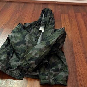 Gymboree Gray and Green Jacket